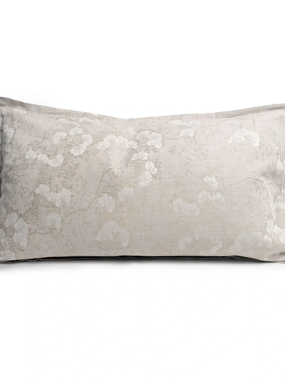 Kevin O'Brien Cream Floral Jacquard Duvet Cover Set